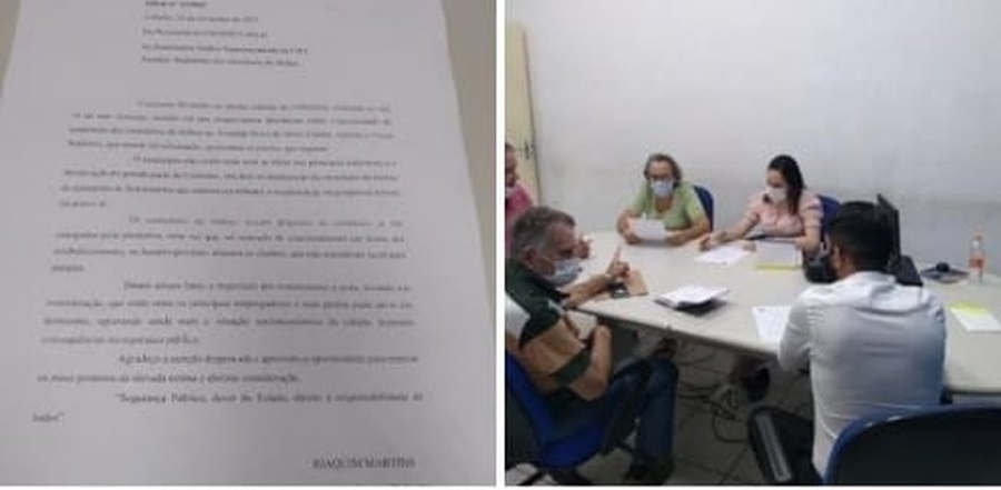 ACIC, CMT e Conselho de Segurança se reúnem sobre os corredores de ônibus na 9 de Abril